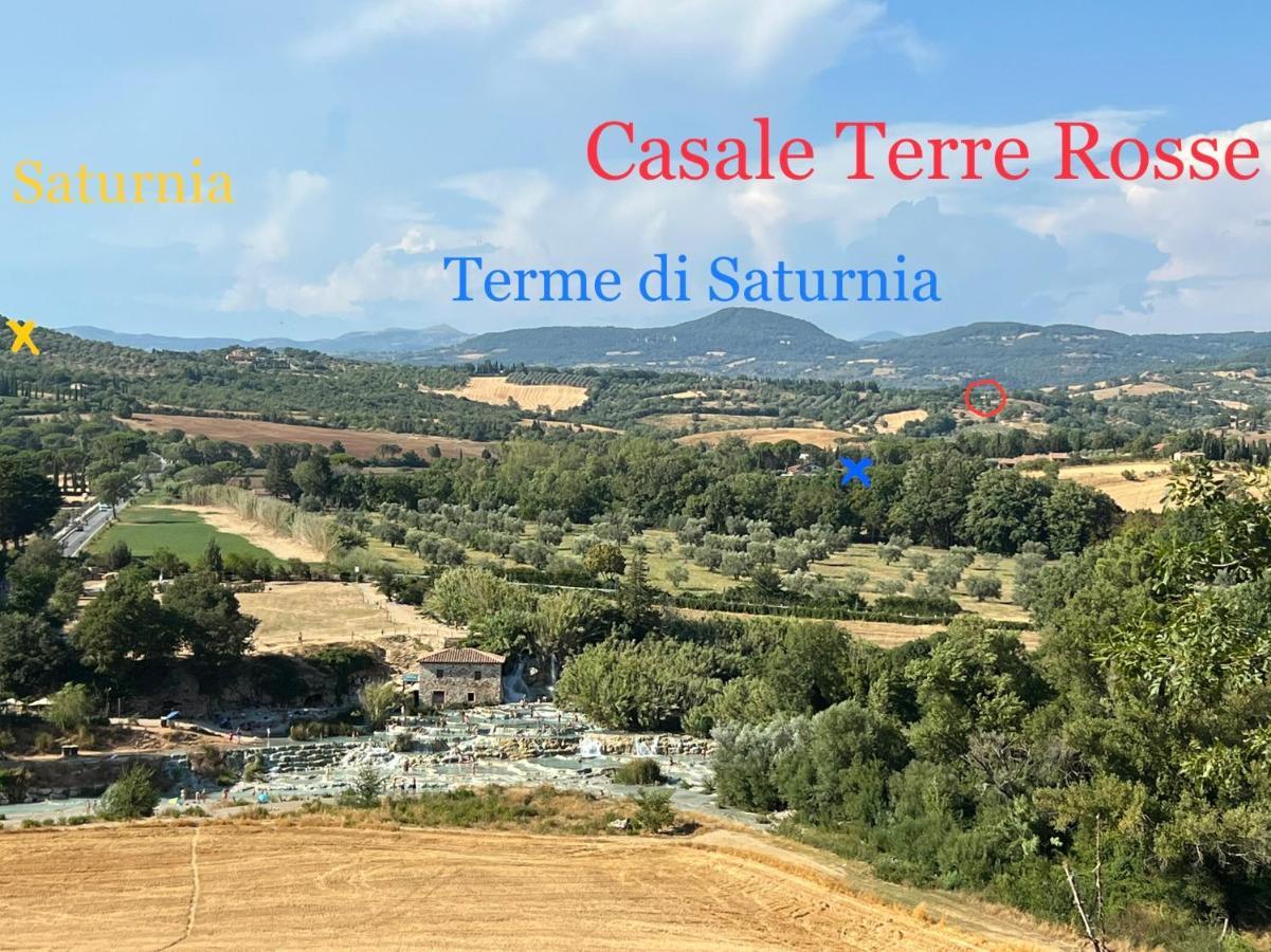Casale Terre Rosse Saturnia Exterior foto